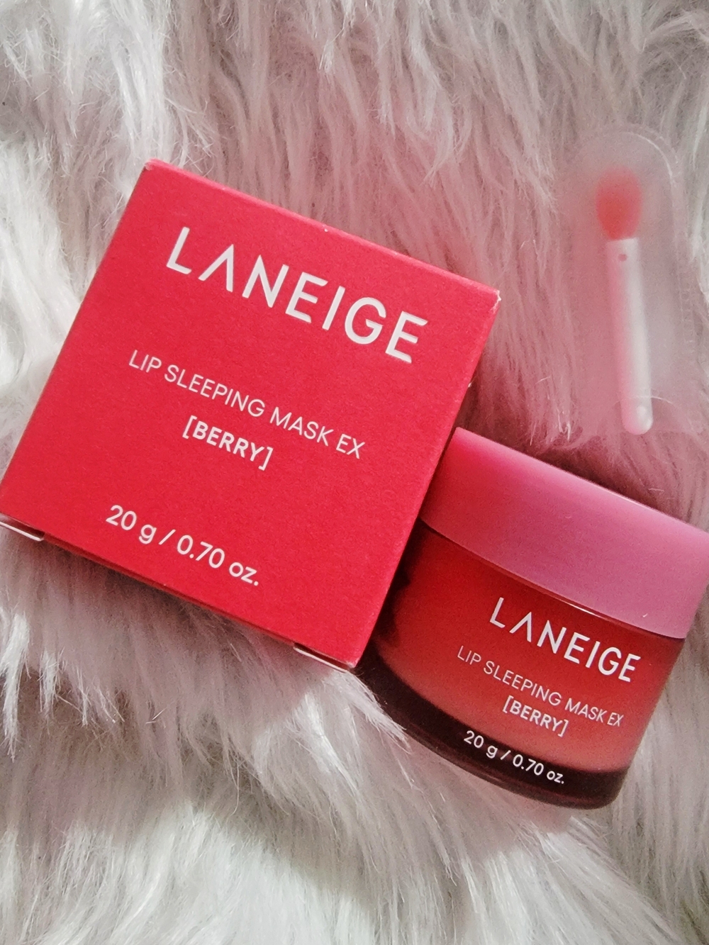 LANEIGE Lip Sleeping Mask EX - Berry Red/Pink 20g